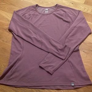 Womens North Face Flashdry Long Sleeve Top